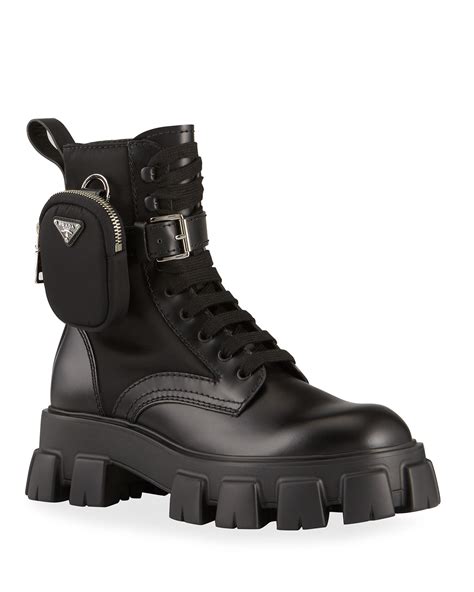 prada conbat boots|prada combat boots sale.